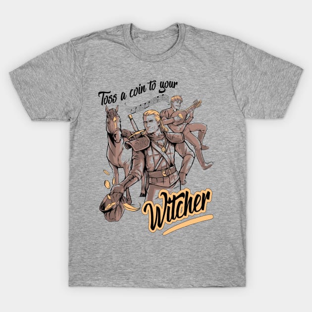 Witcher T-Shirt by studioyumie